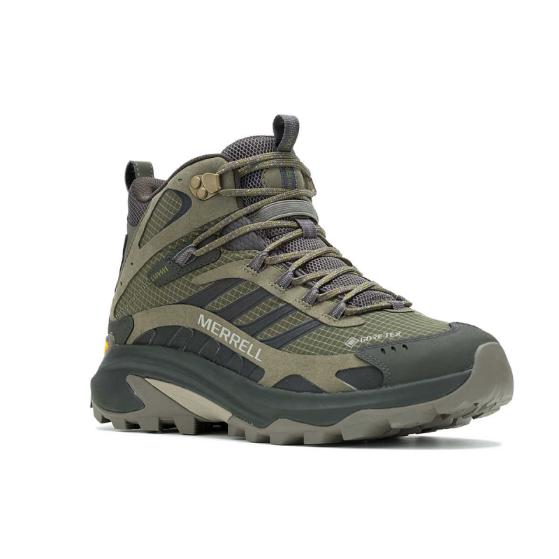 Merrell Moab Speed 2 Mid Gore Tex Olive Merrell moscow.ru