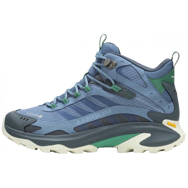 Merrell Moab Speed 2 Mid Gore Tex Steel Blue Merrell moscow.ru